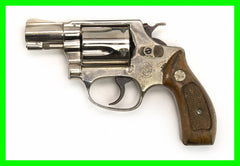 S&W Revolver 37, 38 Special 2 Barrel, Fixed Sights, Nickel6915