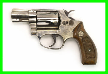 S&W Revolver 37, 38 Special 2 Barrel, Fixed Sights, Nickel6915