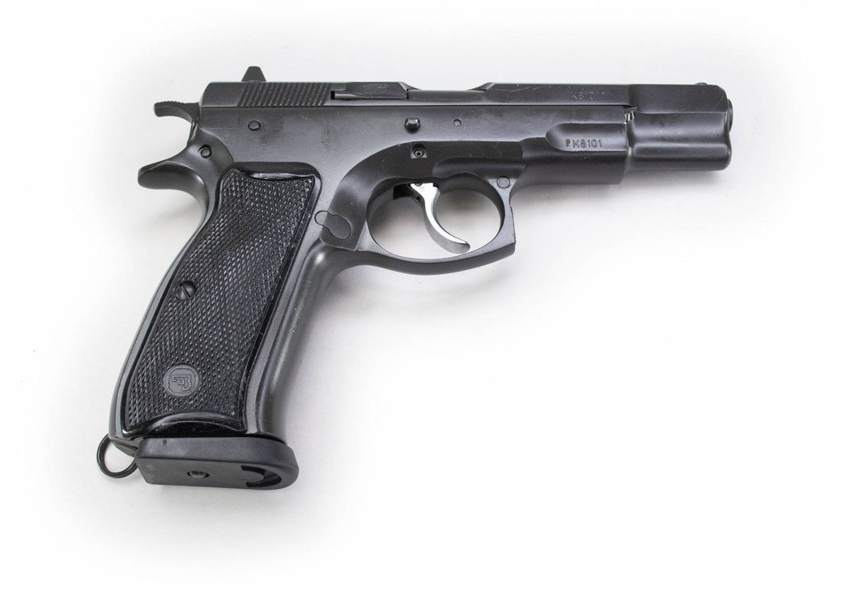 CZ CZ75 9MM DA SEMI 4.75BBL ADJ SIGHT W/O MAG