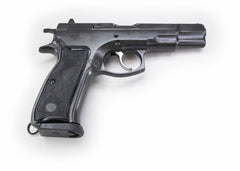 CZ CZ75 9MM DA SEMI 4.75BBL ADJ SIGHT W/O MAG