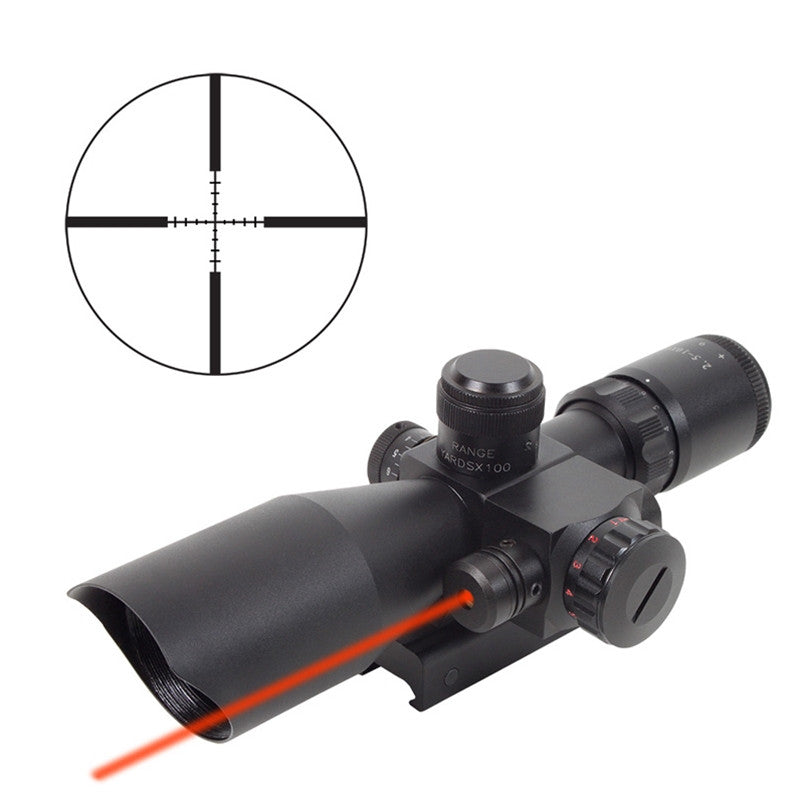 Firefield FF13011 OEM 2.5-10x 40mm Obj 34.86-11.53 ft @ 100 yds FOV 30mm Tube Black Matte Finish Illuminated Red/Green Mil-Dot (SFP)