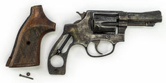 S&W 30-1 32 S&W LONG 3 BBL FIXED SIGHTS ROUND BUTT BLUED6097