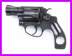 S&W 36, .38 SPECIAL 2 BARREL FIXED SIGHTS ROUND BUTT BLUED9539