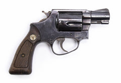S&W 36, .38 Special 2 BARREL BLUED FIXED SIGHT SQUARE BUTT2383