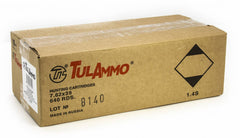 TulAmmo 7.62x39 122gr Hollow Point 640 Rounds