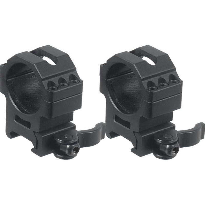UTG Quick Detach 30MM Mid-Profile Rings with Picatinny Mount