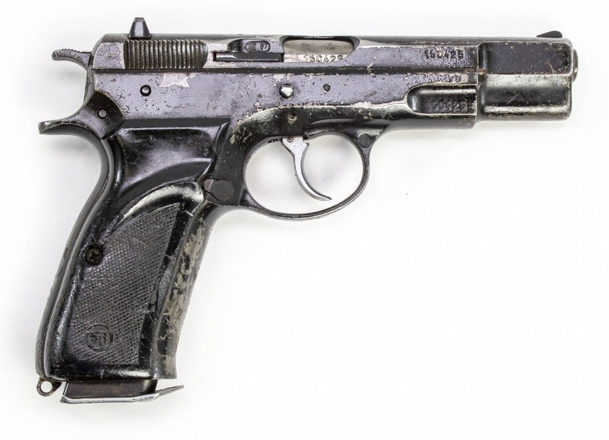 Ceska CZ75 9mm Caliber Black Pistol - Used Condition1490
