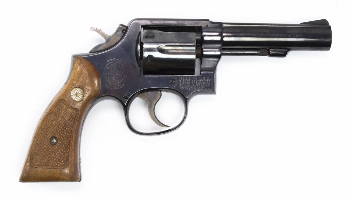 S&W 10-8 Revolver, .38 Special, 4 Heavy Barrel, Blued7447