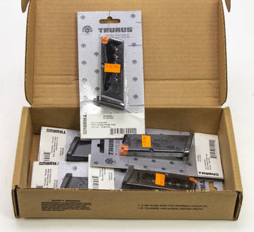 5 NEW TAURUS 740, 40 S&W 6RD MAGS