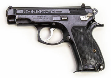 Ceska 9mm CZ75D Compact Black Pistol1321