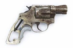 S&W 36 Revolver, .38 Special, 2" Barrel, Fixed Sight, Nickel