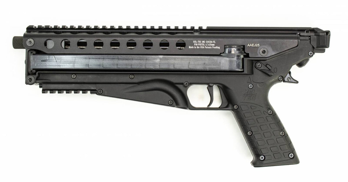 Kel-Tec P50 P50BLK 5.7x28mm 9.60 50+1 Black Black Polymer Grip Right Hand