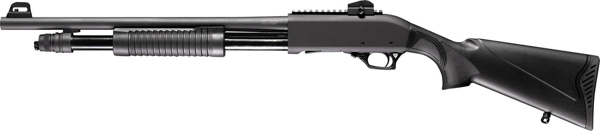 Four Peaks Imports 12000 Copolla PA-1225 Pump 12 Gauge 20 5+1 3 Black Rec/Barrel Black Synthetic Stock Right Hand