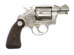 Colt Detective Special Revolver, .38 Special, 2 Barrel, Nickel2650