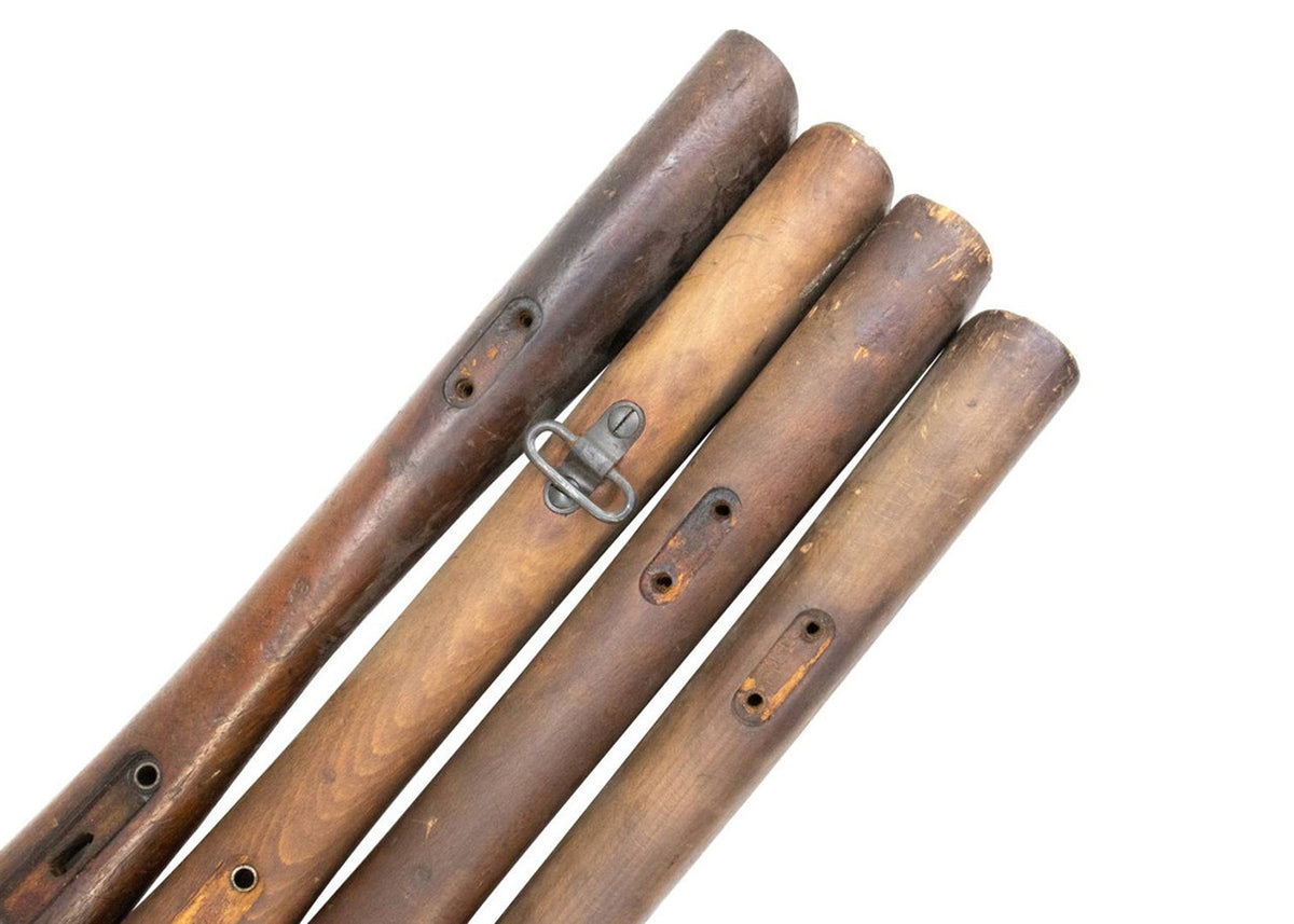 Swedish Mauser M96 1896 Rifle Hardwood Stock - Left Side Optic Cut - No Cracks