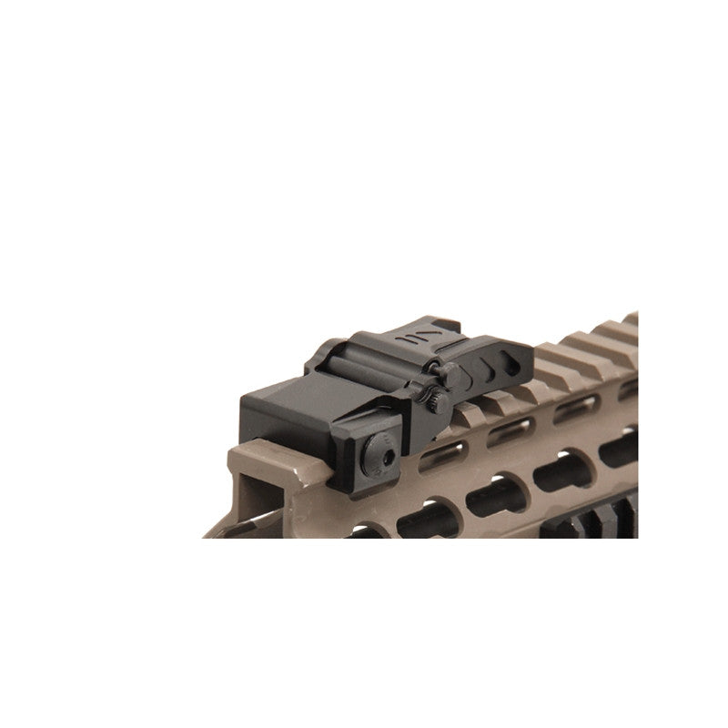 UTG MNT-755 Low Profile Front Sight AR-15 Black Hardcoat Anodized Folding Black
