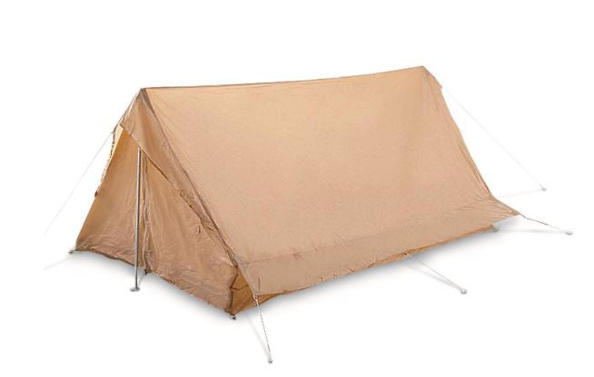 FRENCH SAND 2-MAN F1 TENT W/GROUND SHEET LIKE NEW