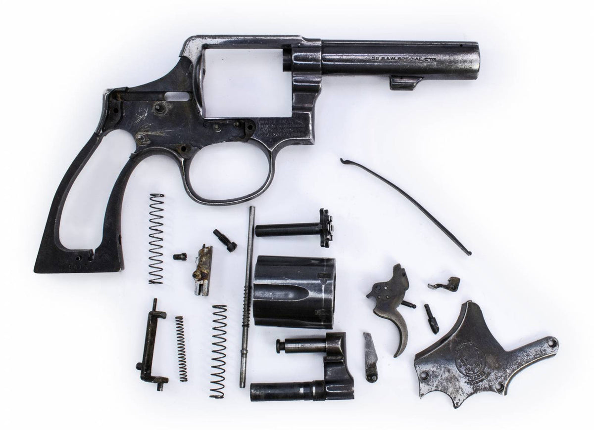 S&W 10-6 Revolver, .38 Special, 4 Heavy Barrel, Blued3421