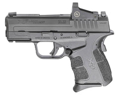 Springfield Armory XDSG93345BCT XD-S Mod.2 OSP 45 ACP 3.30 5+1, 6+1 Railed Black Frame Black Melonite Steel with Optic Cut Slide Enhanced Textured Black Polymer Grip Includes 2 Mags & Crimson Trace Red Dot