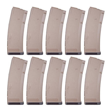 AR-15 30rd .223/5.56 Flat Earth Polymer Magazine - 10-PACK