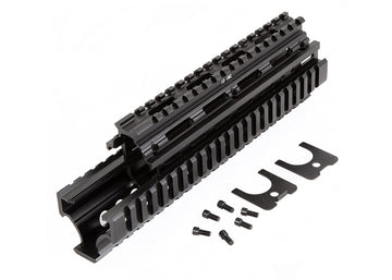 AK-47 2-Piece Extended Aluminum Quad Rail Handguard
