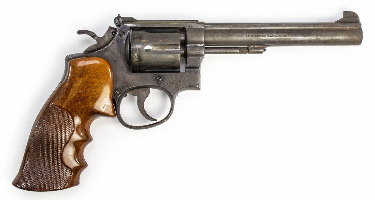 S&W Revolver K38, 38 Special 6 Barrel Blue