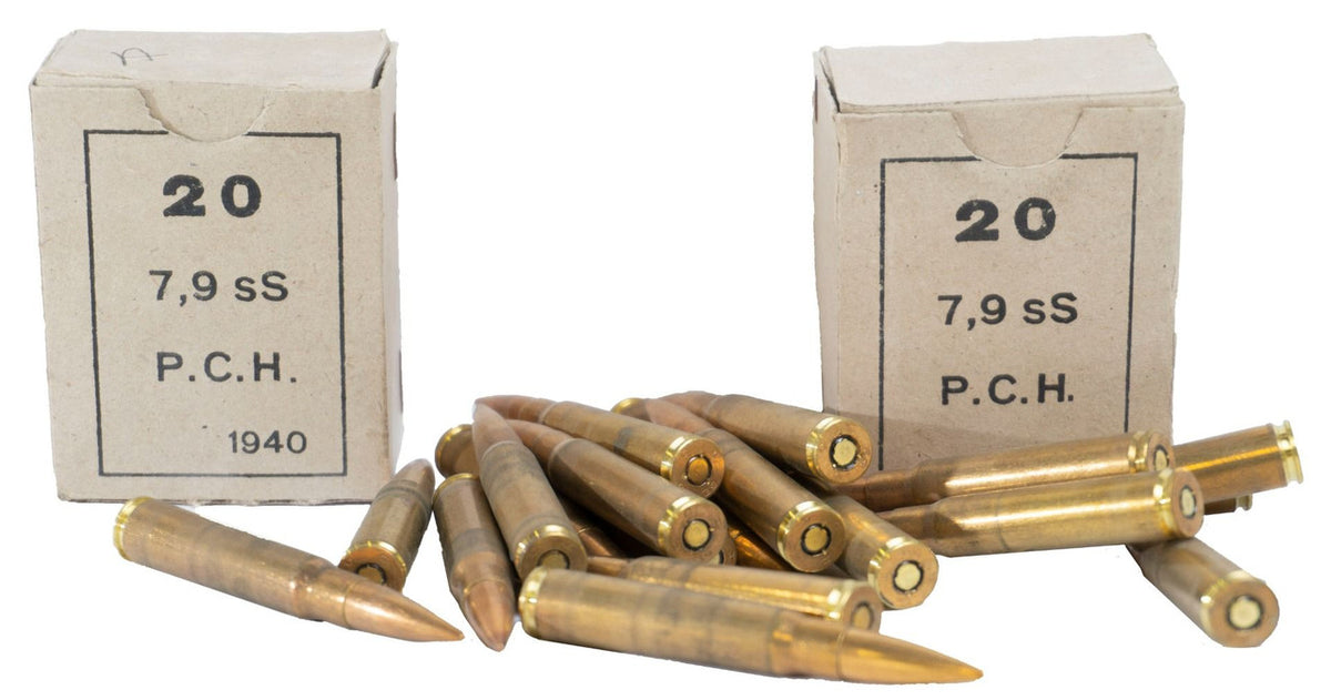 160 rds Greek Surplus 8mm 20rd per Box