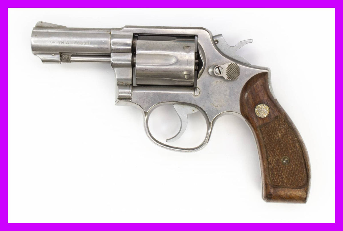 S&W 65-3 Revolver, .357 Magnum, 3 Heavy Barrel, Stainless Steel7430