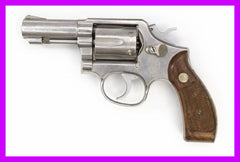 S&W 65-3 Revolver, .357 Magnum, 3 Heavy Barrel, Stainless Steel7430