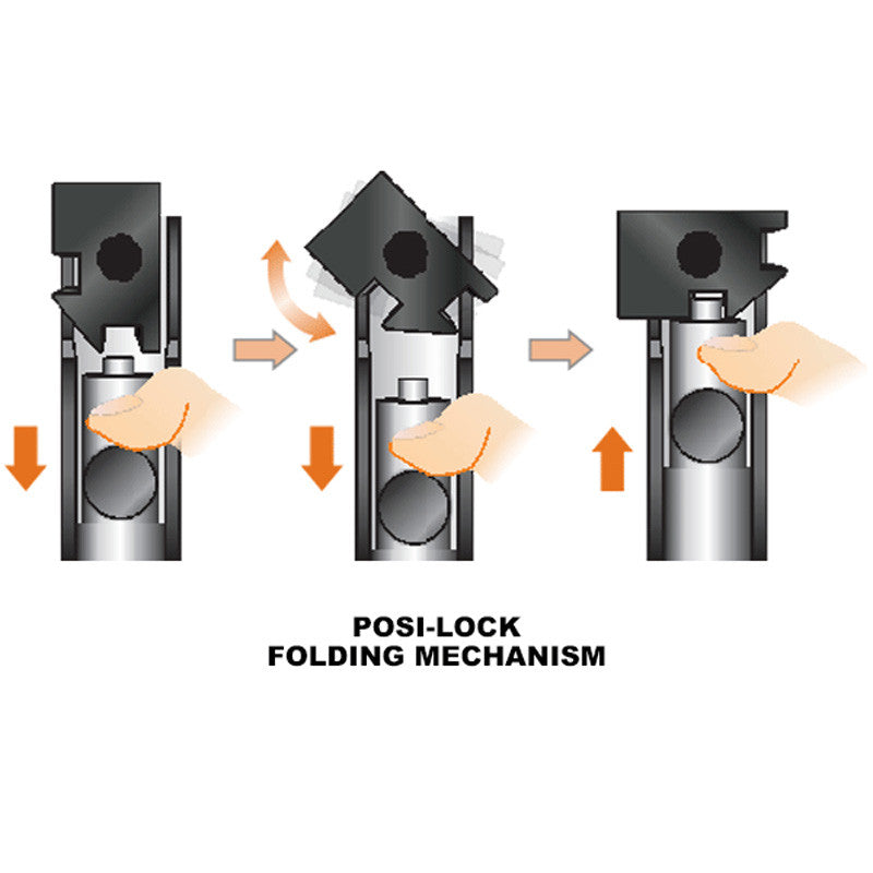 Clamp On Bipod - Steel Stands