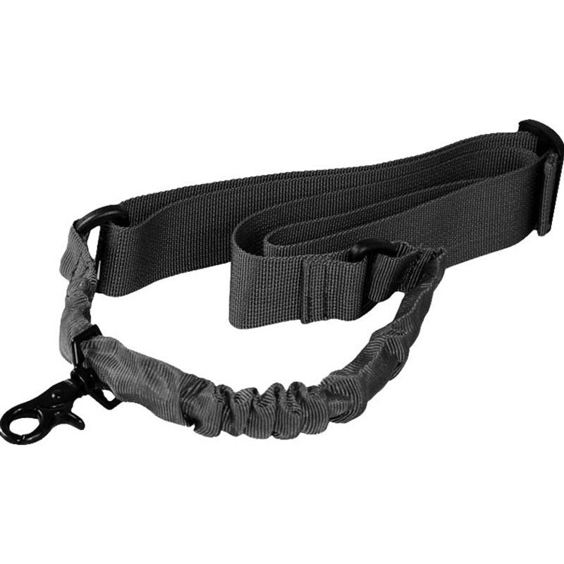 Aim Sports AOPS One Point Bungee Sling 1.25 W x 25 L Black Elastic Webbing Rifle