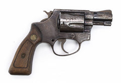 S&W 36 .38SPL 2" BARREL BLUE FIXED SIGHT SQUARE BUTT