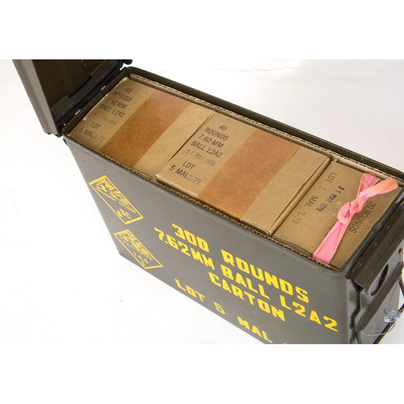 Malaysian 7.62x51 (.308 Winchester) 146 Grain FMJ Ball L2A2 300rds