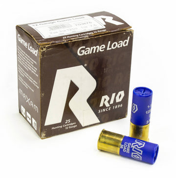 Rio Game Load 12 Gauge Ammo 2-3/4 1-1/4 OZ 7.5 SHOT - High Brass