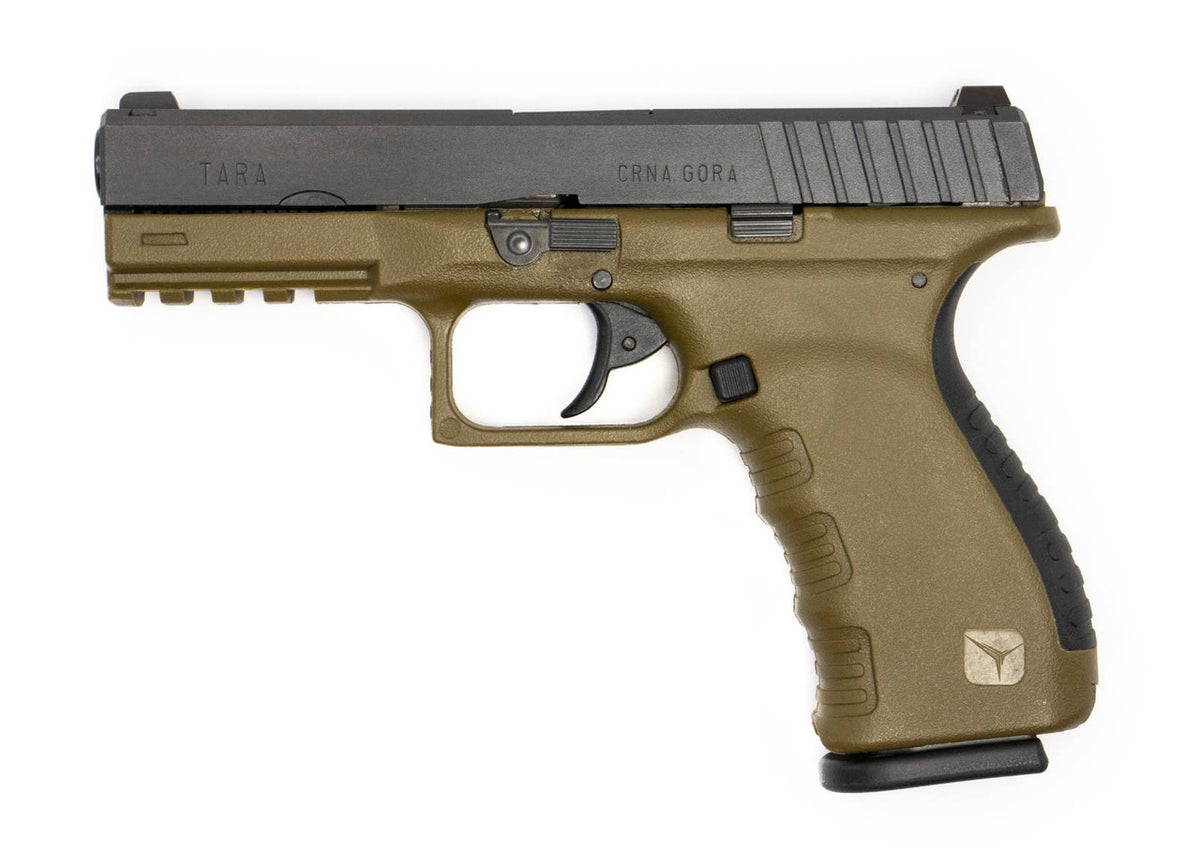 Used TARA TM-9 9mm, 4.5 Barrel - FDE/Black