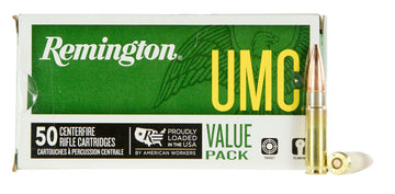 Remington Ammunition L300AAC1V UMC  300 Blackout 120 gr Open Tip Flat Base (OTFB) 50 Bx/ 8 Cs