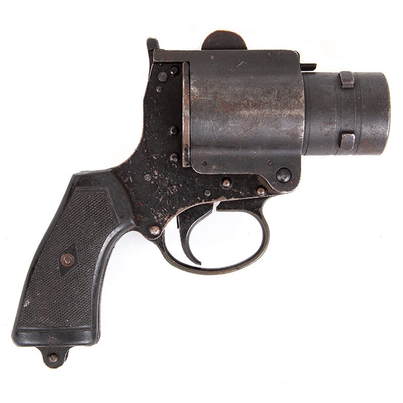 British Model 'M' 37mm 1.5 Bore Flare Pistol - no Military Markings - with Lanyard Ring
