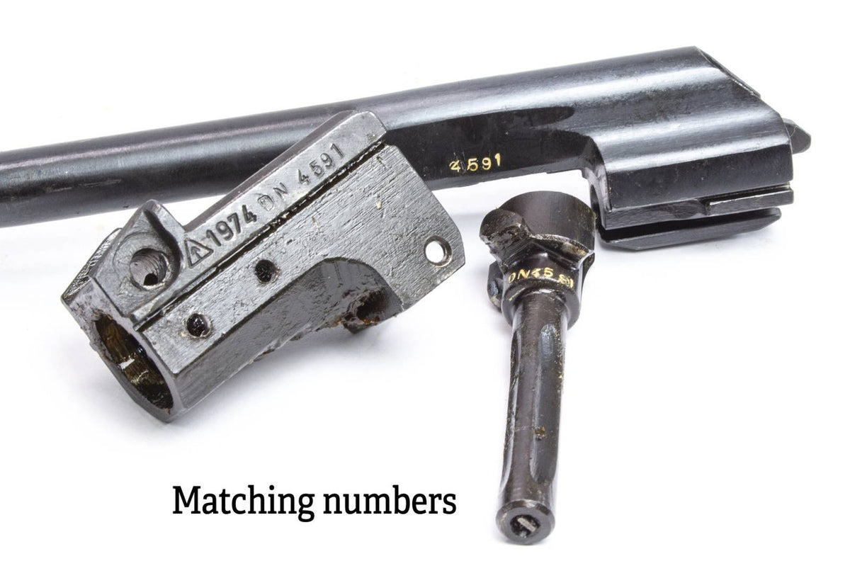 Romanian 1974 Model 65 AKM-47 7.62x39 Underfolder Parts Kit - Numbers Matching - Good Bluing - Year 1974