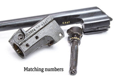 Romanian 1974 Model 65 AKM-47 7.62x39 Underfolder Parts Kit - Numbers Matching - Good Bluing - Year 1974
