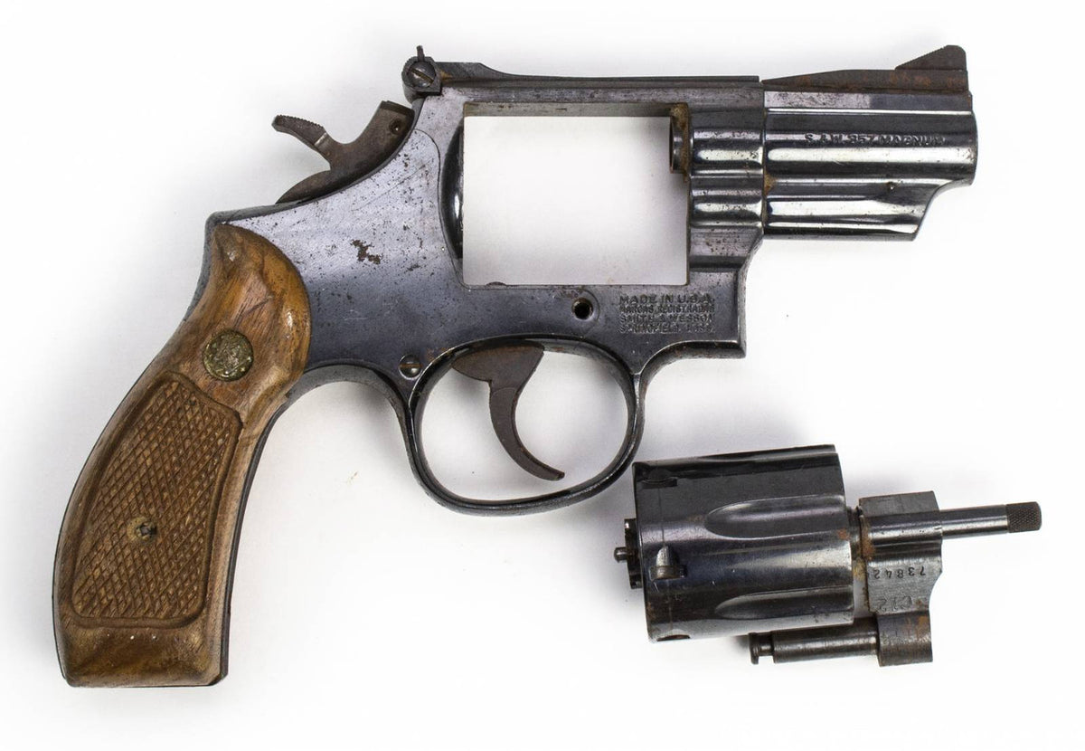 S&W 19-5 357 MAG 2.5 Barrel Round Butt Blued Revolver