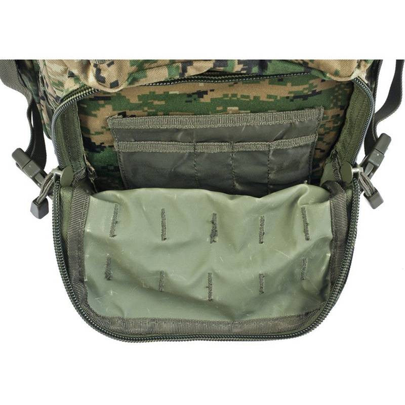 MIL-TEC® Digital Woodland Camo Assault Tactical Backpack - Large