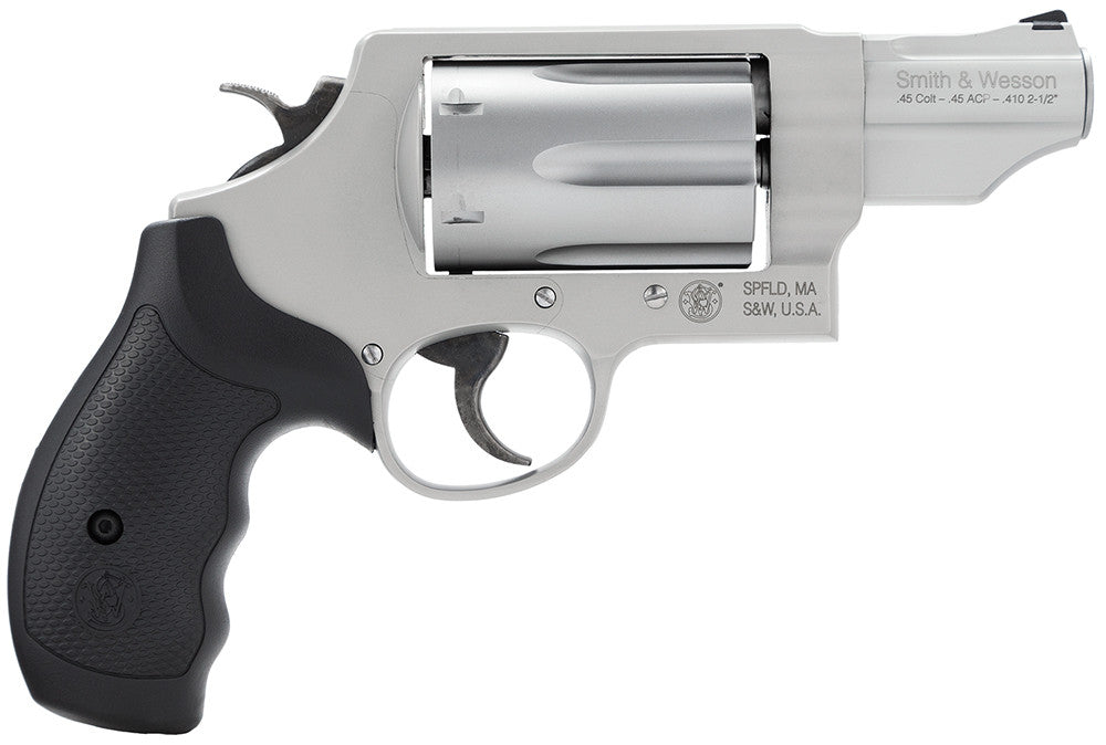 Smith & Wesson 160410 Governor *MA Compliant 45 Colt/45 ACP/410 6 Round 2.75 Stainless Steel Black Polymer