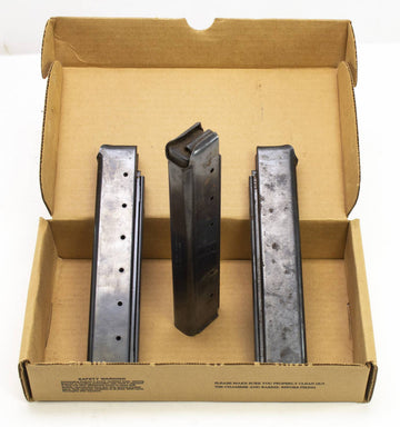 3 USED THOMPSON SMG M1A1 45 ACP 30RD MAGS
