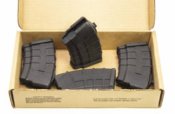 4 NEW TAPCO AK47, 7.62X39 10RD MAGS (NO PKG)