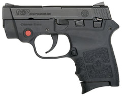 Smith & Wesson 10048 M&P Bodyguard 380 ACP 2.75 6+1 Black Black Polymer Grip with Crimson Trace Red Laser