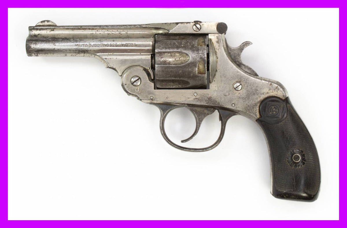 H&R Topbreak Revolver, .32 S&W, 3.25 Barrel, Stainless Steel