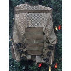 Tan Heavy Duty Tactical Vest - Youth Size