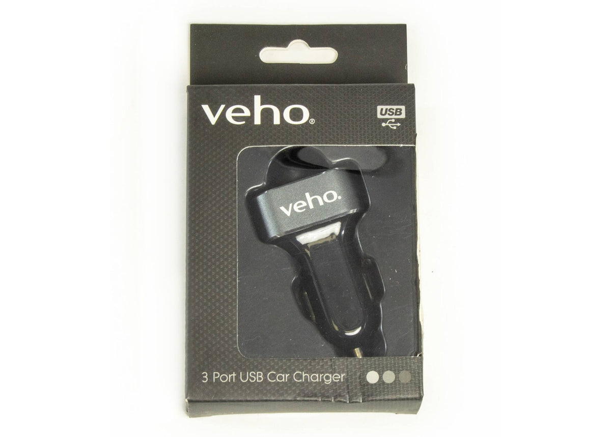 VEHO Triple USB Car Charger