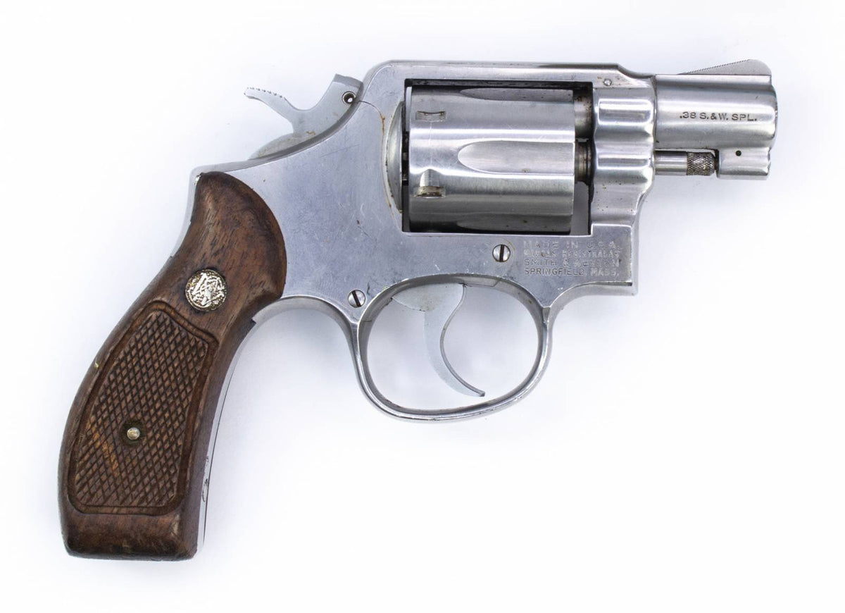 S&W 64-2 Revolver, .38 Special, 2 Barrel, Stainless Steel4121