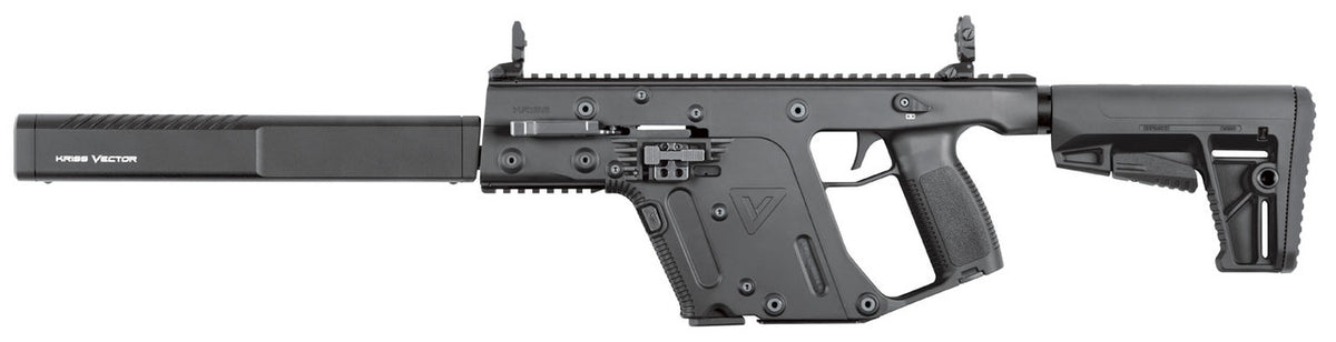 Kriss USA KV45CBL20 Vector Gen II CRB 45 ACP 16 13+1 Black 6 Position Stock